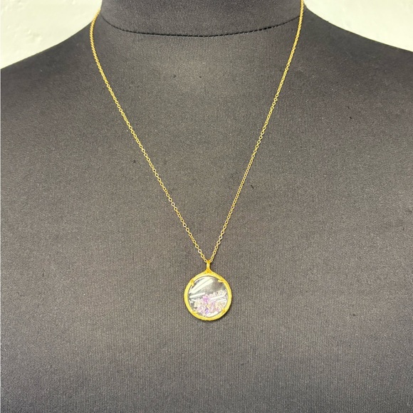 Catherine Weitzman February Birthstone Shaker Necklace - Picture 4 of 8